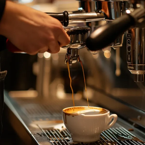 Photo of coffee being made