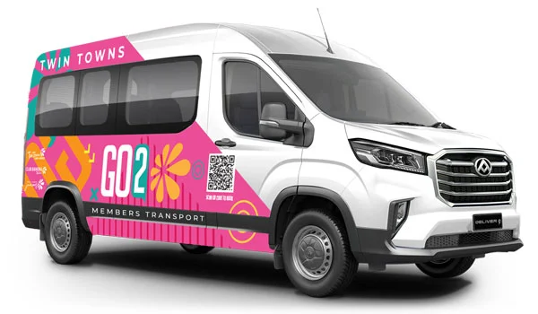 photo of GO2 mini bus